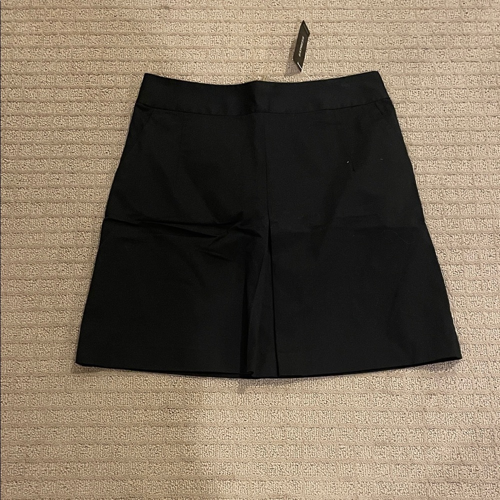 Express Black Mini Skirt NWT